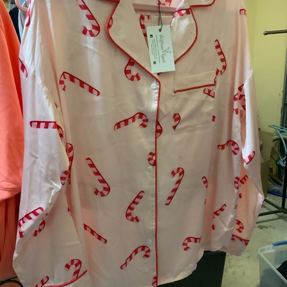 Candy Cane Shorts Pajamas - Picture 4 of 7